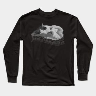 I Would Love To, But My Cat And I Already Made Plans Long Sleeve T-Shirt